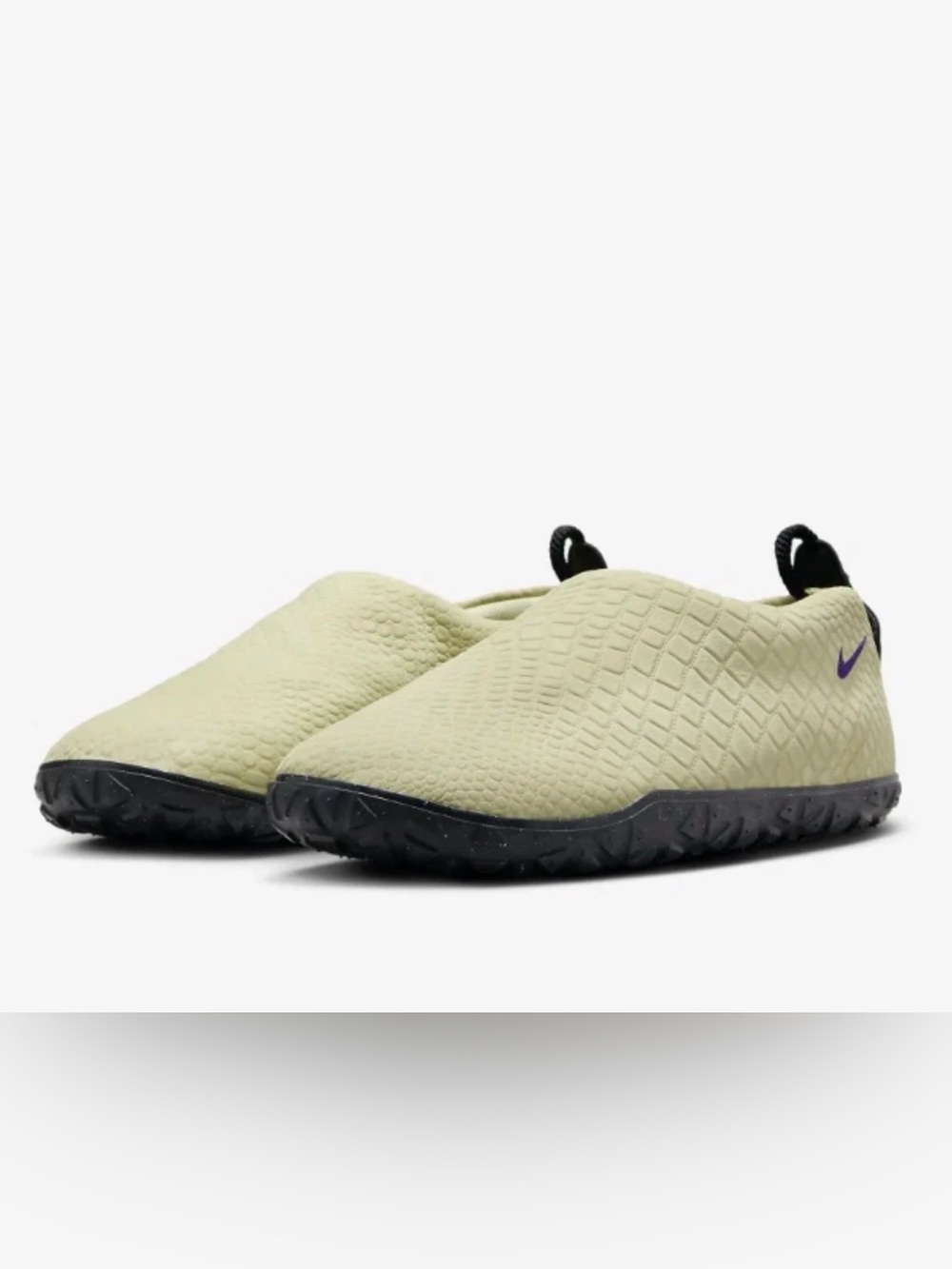 Nike ACG Moc Slip On Olive Aura Shoes Men’s Size 10 Black Outdoor Sneakers